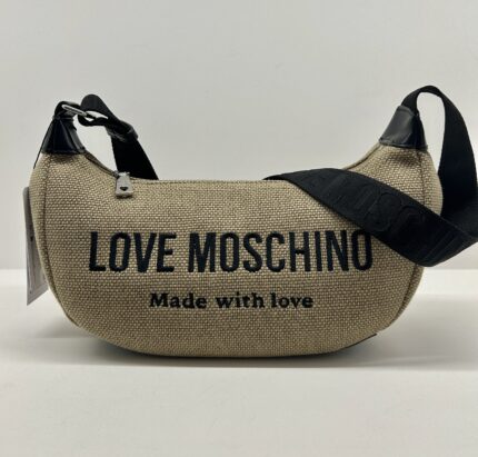 LOVE MOSCHINO Borsa tracolla in canvas